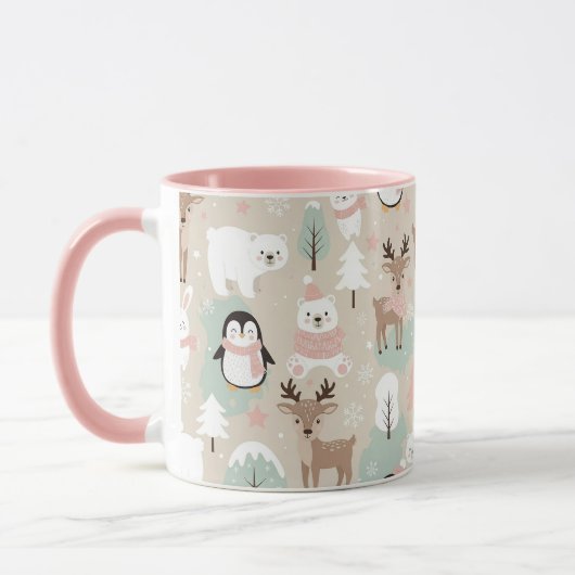 Woodland Whimsical Forest Animals Winter Mok (Links)