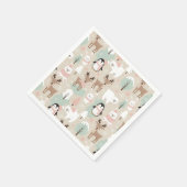 Woodland Whimsical Forest Animals Winter Servet (Hoek)
