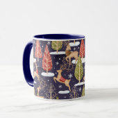 Woodland Whimsical Reinders Winter Mok (Voorkant links)