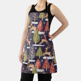 Woodland Whimsical Reinders Winter Schort