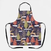 Woodland Whimsical Reinders Winter Schort (Voorkant)