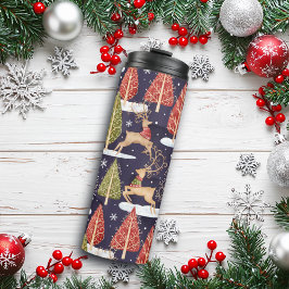 Woodland Whimsical Reinders Winter Thermosbeker