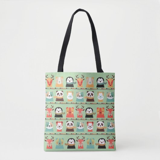 Woodland Whimsy Buddies Canvas tas (Voorkant)