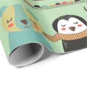 Woodland Whimsy Buddies inpakpapier (Rol Hoek)