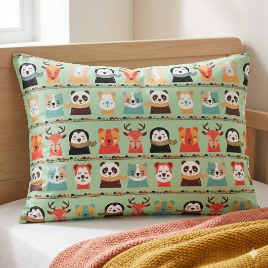 Woodland Whimsy Buddies Pillowcase – Droom Kussensloop