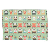 Woodland Whimsy Buddies Pillowcase – Droom Kussensloop (Voorkant)