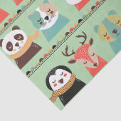 Woodland Whimsy Buddies Tissue Paper Tissuepapier (Detail)