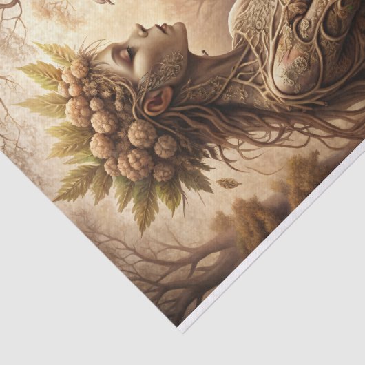 Woodland Whisper Dryad's Reverie Decoupage Tissuepapier (Detail)