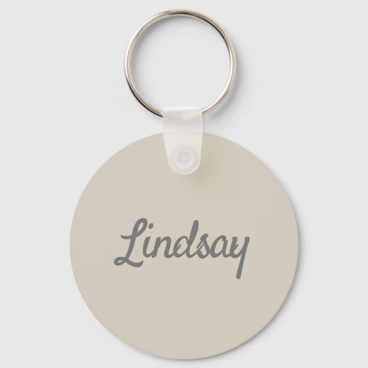 Woodland Whisper - Fox Keychain Button (Achterkant)