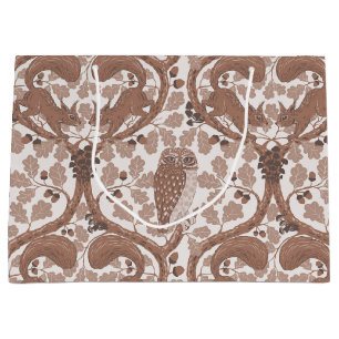 Woodland Whispers/Uilen en Eekhoorns in de Eik/mo Groot Cadeauzakje