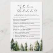 Woodland Wie kent de bruid beste spel (Voorkant)