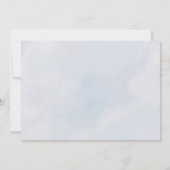 Woodland Wild Een eerste verjaardagsuitnodiging Kaart (Achterkant)