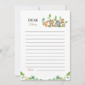 Woodland Wild One Note Time Capsule Kaart (Voorkant)