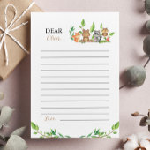 Woodland Wild One Note Time Capsule Kaart