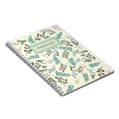 Woodland Wildflower Spiral Notitieboek (Rechterzijde)