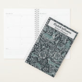 Woodland Wildlife Animal Blauwgroen Gepersonalisee Planner (Display)