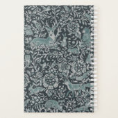 Woodland Wildlife Animal Blauwgroen Gepersonalisee Planner (Achterkant)