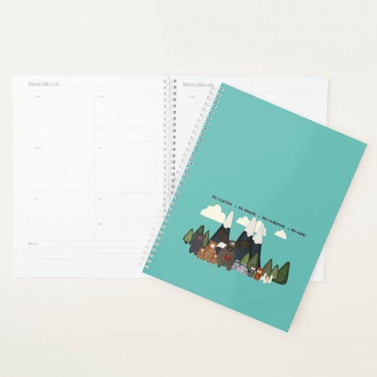 Woodland Wildlife Friends Planner (Display)