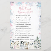 Woodland Winter Animal Artics die mama het beste k (Voorkant)