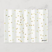 Woodland Winter Animal Forest Books for Baby Briefkaart (Achterkant)