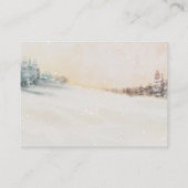 Woodland Winter Baby shower Boekaanvraag Informatiekaartje (Achterkant)