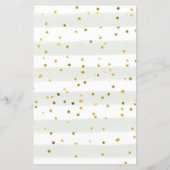 Woodland Winter Baby shower Forest Animal Bingo (Achterkant)