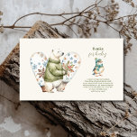 Woodland Winter Christmas Baby Show Boeken voor Ba Informatiekaartje<br><div class="desc">Verbeter uw baby shower met onze "Woodland Winter Christmas" Baby shower Boeken voor Baby Enclosure Kaart. Deze charmante kaart is ontworpen om gasten uit te nodigen om bij te dragen aan de bibliotheek van uw kleintje, waarbij de gezellige elegantie van een winterbos wordt gecombineerd met de feestelijke geest van Kerstmis....</div>