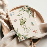 Woodland Winter Christmas Baby shower Kaart<br><div class="desc">Nodig uw geliefden uit voor een gezellig en charmant feest met onze "Woodland Winter Christmas" Baby shower Invitation. Ontworpen om de serene schoonheid van een winterbos en de feestelijke sfeer van Kerstmis vast te leggen, is deze uitnodiging ideaal voor een hartverwarmend baby shower. Kenmerken: Enchanting Design: De uitnodiging beschikt over...</div>