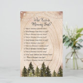 Woodland Winter Forest die mama het beste kent (Staand voorkant)