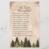 Woodland Winter Forest die mama het beste kent (Voorkant)