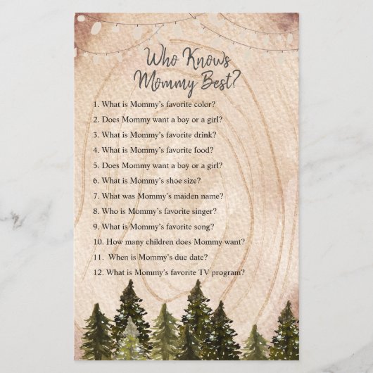 Woodland Winter Forest die mama het beste kent (Voorkant)