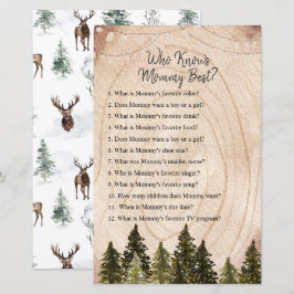 Woodland Winter Forest die mama het beste kent