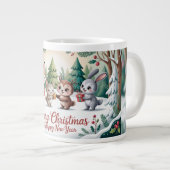 Woodland Winter Friends Grote Koffiekop (Voorkant rechts)