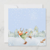 WOODLAND WINTER FRIENDS- ICE SKATING REINDEER (Voorkant)