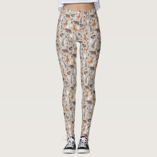 Woodland Winter Leggings (Voorkant)