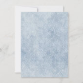 Woodland Winter ONEderland eerste verjaardagsfeest Kaart (Achterkant)