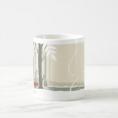 Woodland Winter Wonderland Forest Fox Joy Koffiemok (Center)