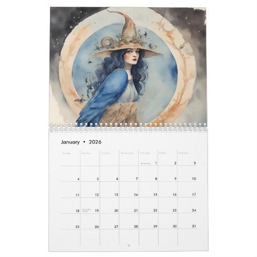  Woodland Witch Kalender (Jan 2026)