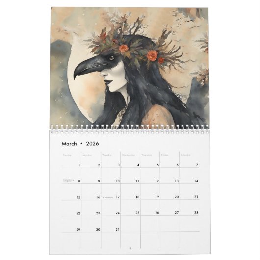  Woodland Witch Kalender (Mar 2026)