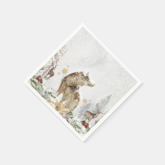 Woodland Wolf en het Hertenbos Servet (Hoek)