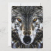 Woodland Wolf Inspirerend Portrait (Voorkant)