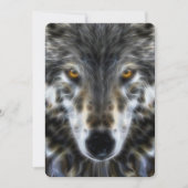 Woodland Wolf Inspirerend Portrait (Voorkant)