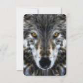 Woodland Wolf Inspirerend Portrait (Voorkant)