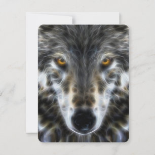 Woodland Wolf Inspirerend Portrait
