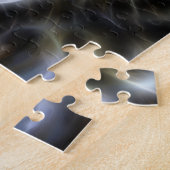 Woodland Wolf Inspirerend Portrait Legpuzzel (Zijkant)