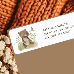 Woodland Wonder Beer adreslabel Etiket