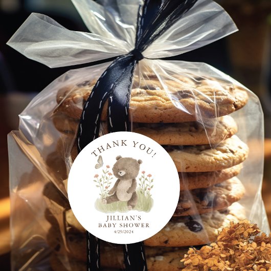 Woodland Wonder Beer Classic Ronde Sticker