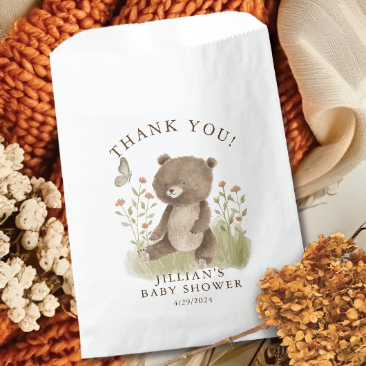 Woodland Wonder Beer Classic Ronde Sticker Bedankzakje