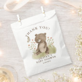 Woodland Wonder Beer Classic Ronde Sticker Bedankzakje (Geknipt)