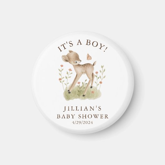 Woodland Wonder Deer Magneet (Voorkant)